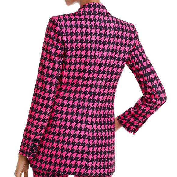 Alice & Olivia Breann Houndstooth Blazer - 150th Anniversary for Bloomingdale’s - Picture 3 of 12